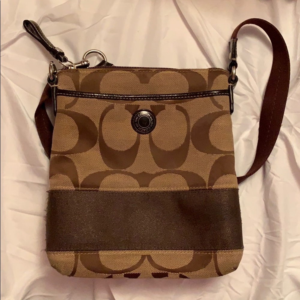Brown Coach Crossbody